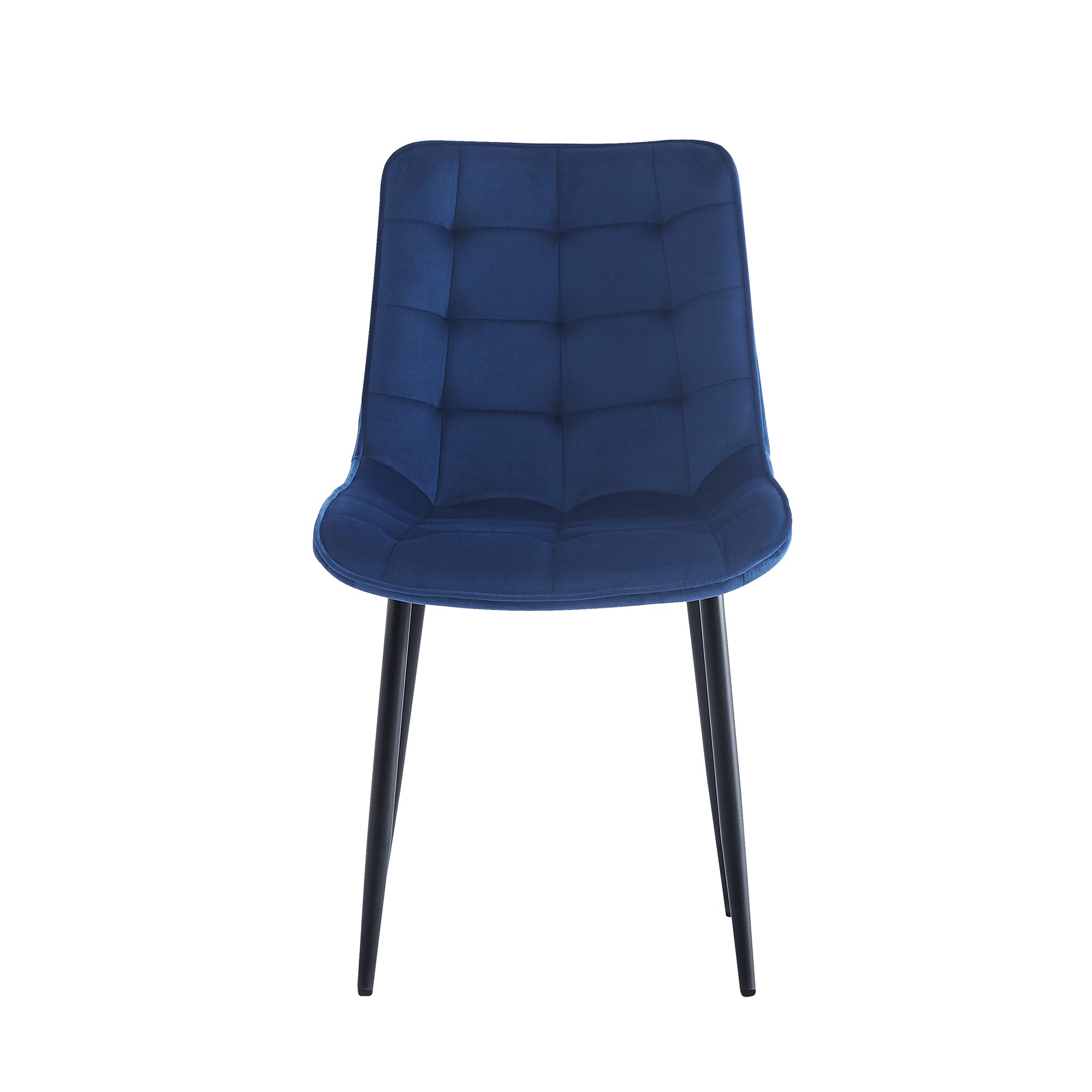Modern Blue Dining Chairs Set of 2 - Contemporary Style with Advanced Technology - Perfect for Restaurants, Cafes, Bars, Offices & Living Rooms - Easy Assembly & Sturdy Design - Ideal for Home Dining & Commercial Spaces