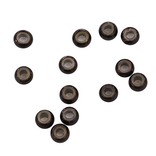 Micro Links Hair Extension Rings - 1000pcs Salon-Grade Dark Brown Hair Extensions for Professional Styling | Perfect for Salons, Barbers & DIY Hair Extensions at Home