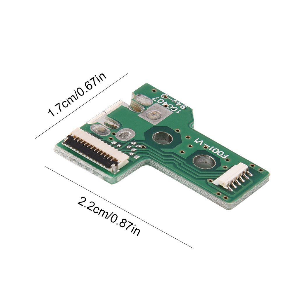 Replacement Micro USB Charging Port for 4th Gen Game Controller - Compatible with Multiple Gaming Consoles - Perfect for Controller Repairs & DIY Fixes