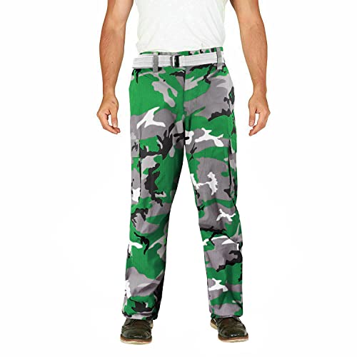 Green/White Camo