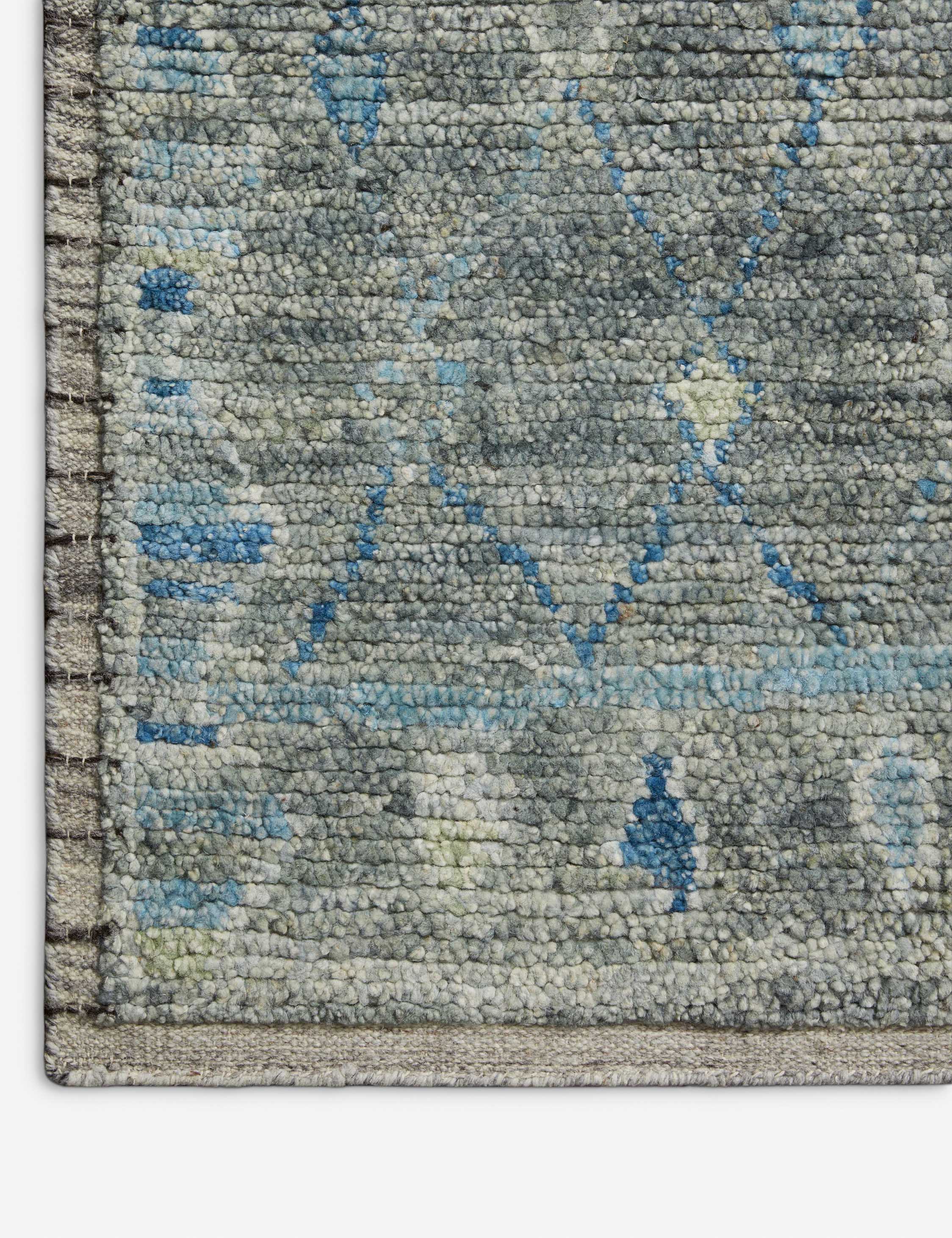 Bradbury Hand Knotted Wool Rug - Premium Handmade Area Rug for Living Room, Bedroom & Dining Room - Soft & Durable Home Decor