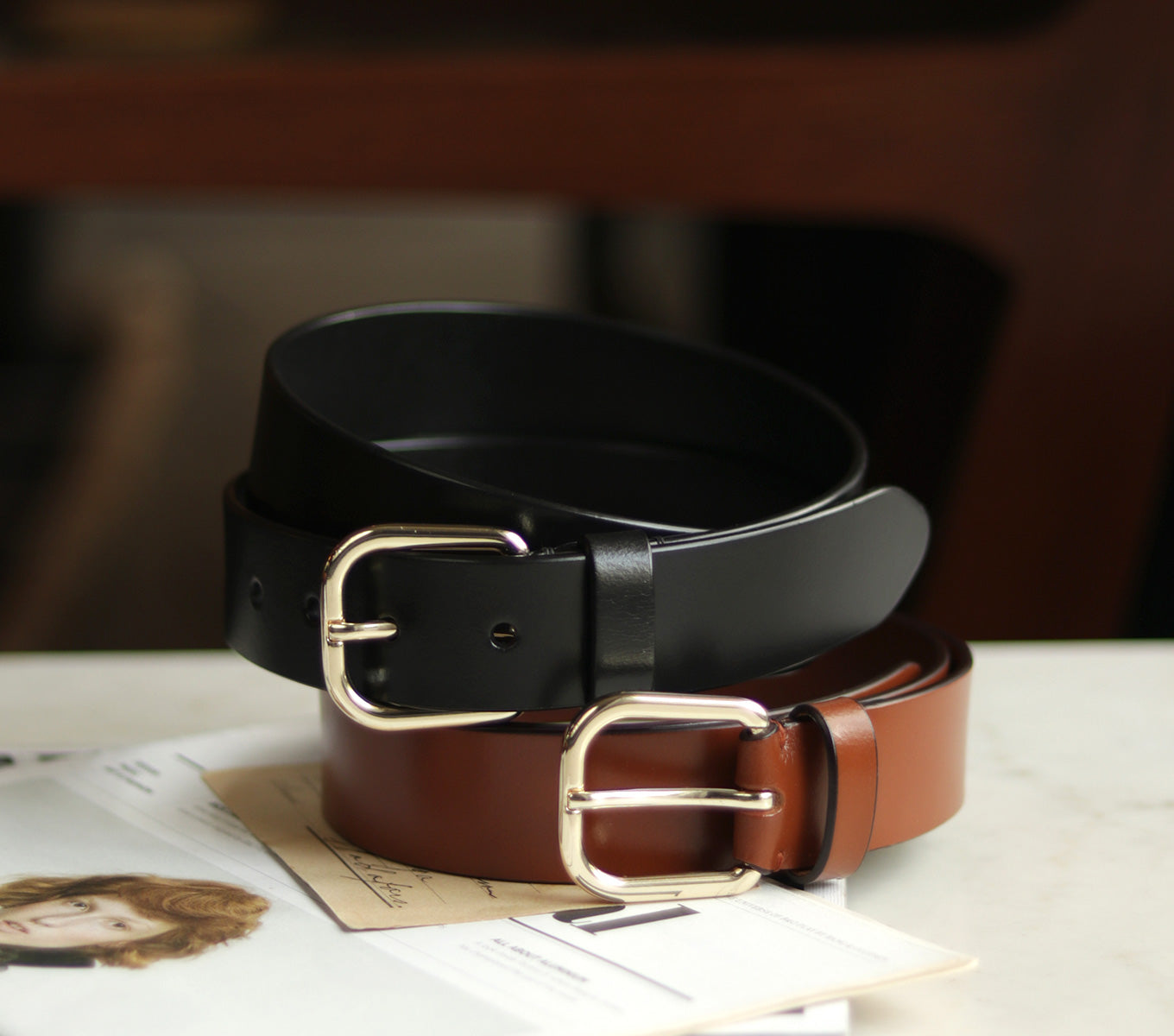 Classic Genuine Leather Belt for Men - Timeless Everyday Wear | Perfect for Office, Casual & Formal Outfits
