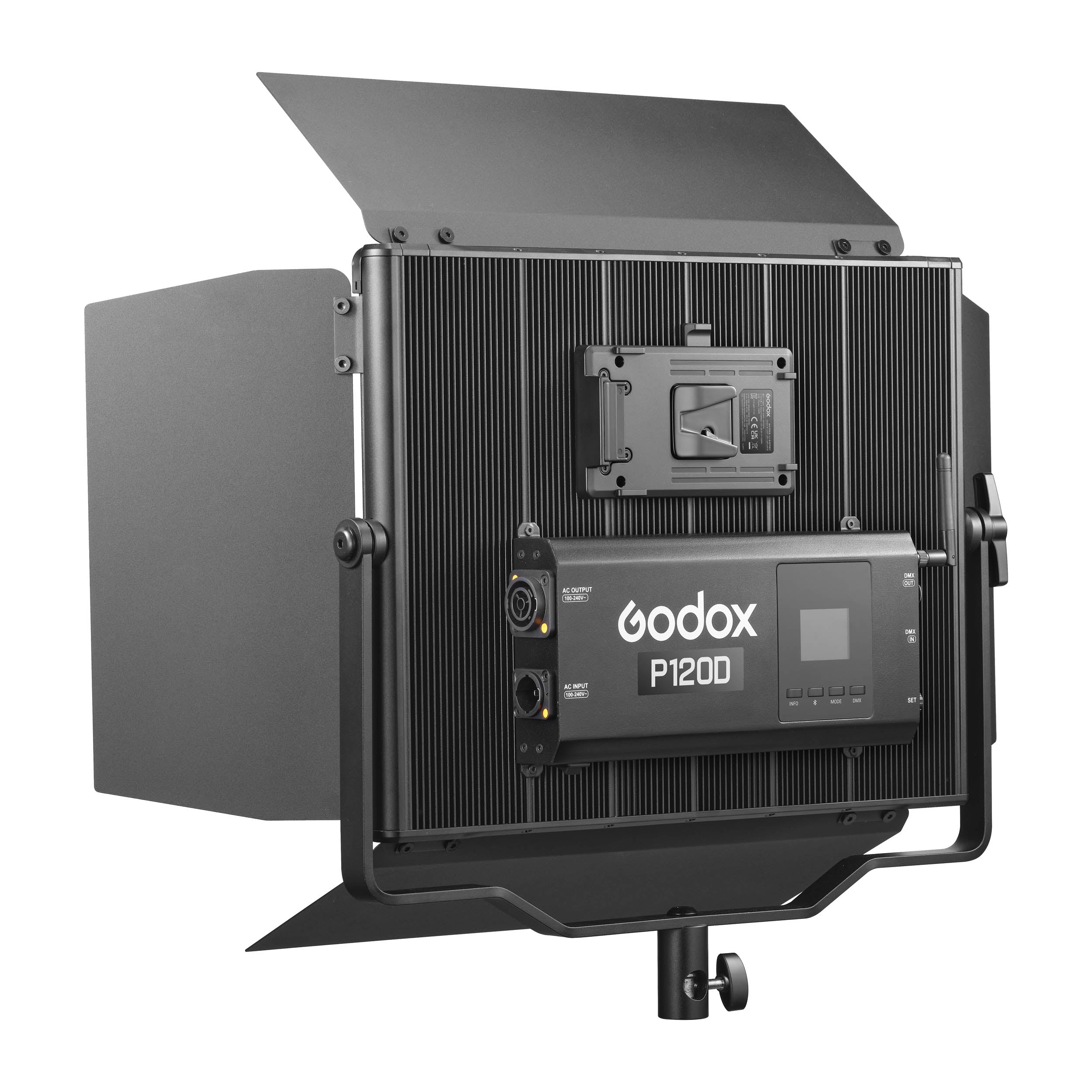 Godox P120D K1 Daylight Balanced LED Light Panel Twin Kit - Professional Studio Lighting for Photography & Videography - Perfect for YouTube, Live Streaming, and Product Shoots