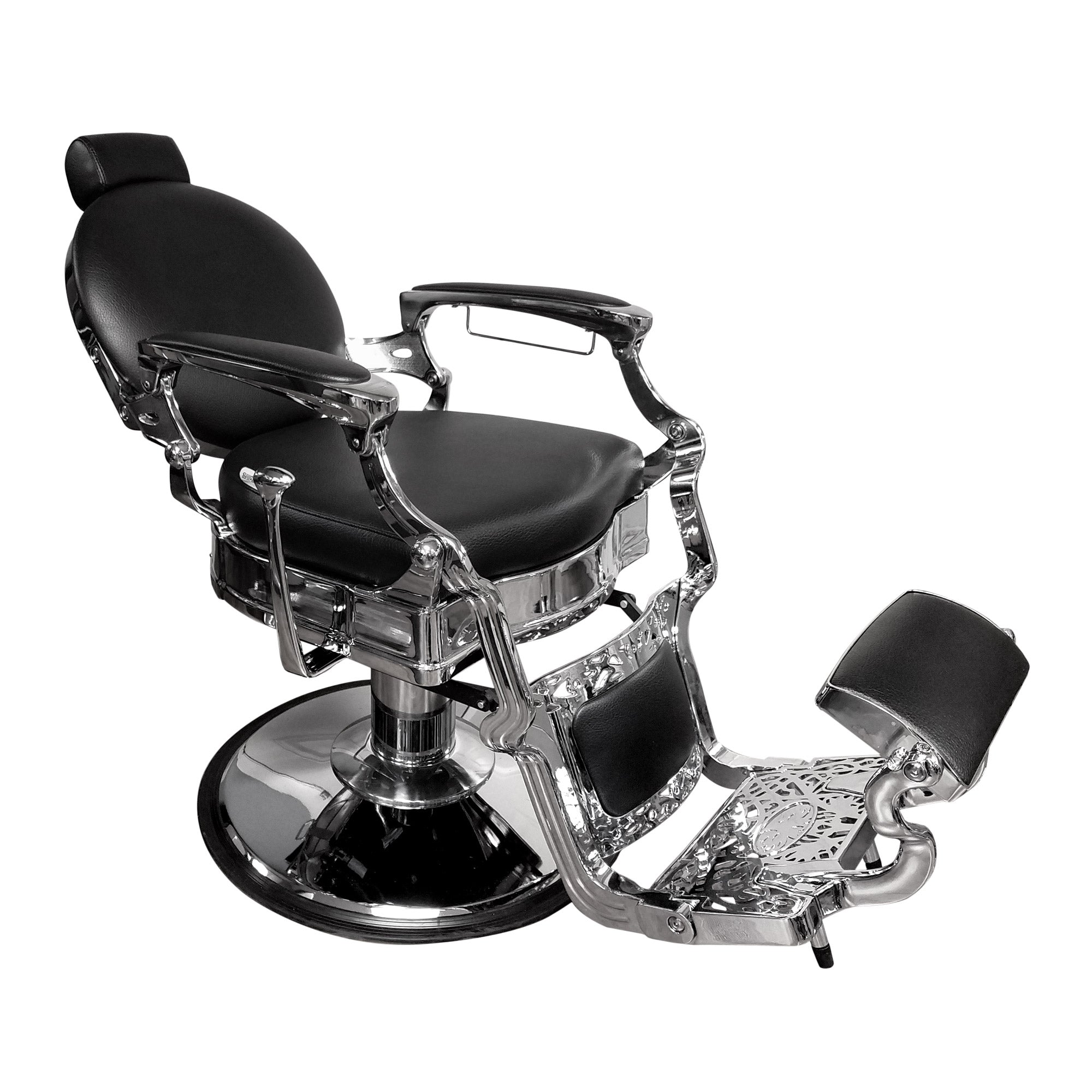 Princeton Professional Barber Chair - Heavy Duty Hydraulic Salon Chair for Haircuts & Styling - Perfect for Barbershops, Salons & Home Grooming Stations