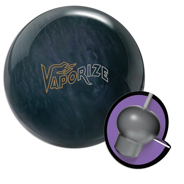 Brunswick Vaporize Bowling Ball - High Performance Reactive Resin Coverstock for Hook Potential | Perfect for League Play & Tournament Bowling