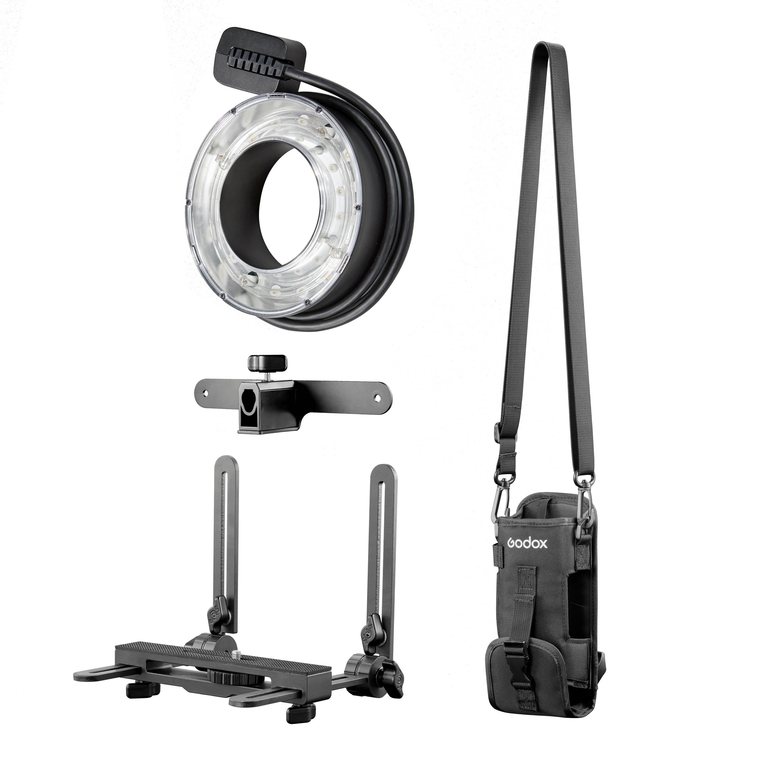GODOX R200 Ring Flash Head Compatible with AD200, AD200Pro & AD200ProII - Perfect for Portrait, Macro & Fashion Photography