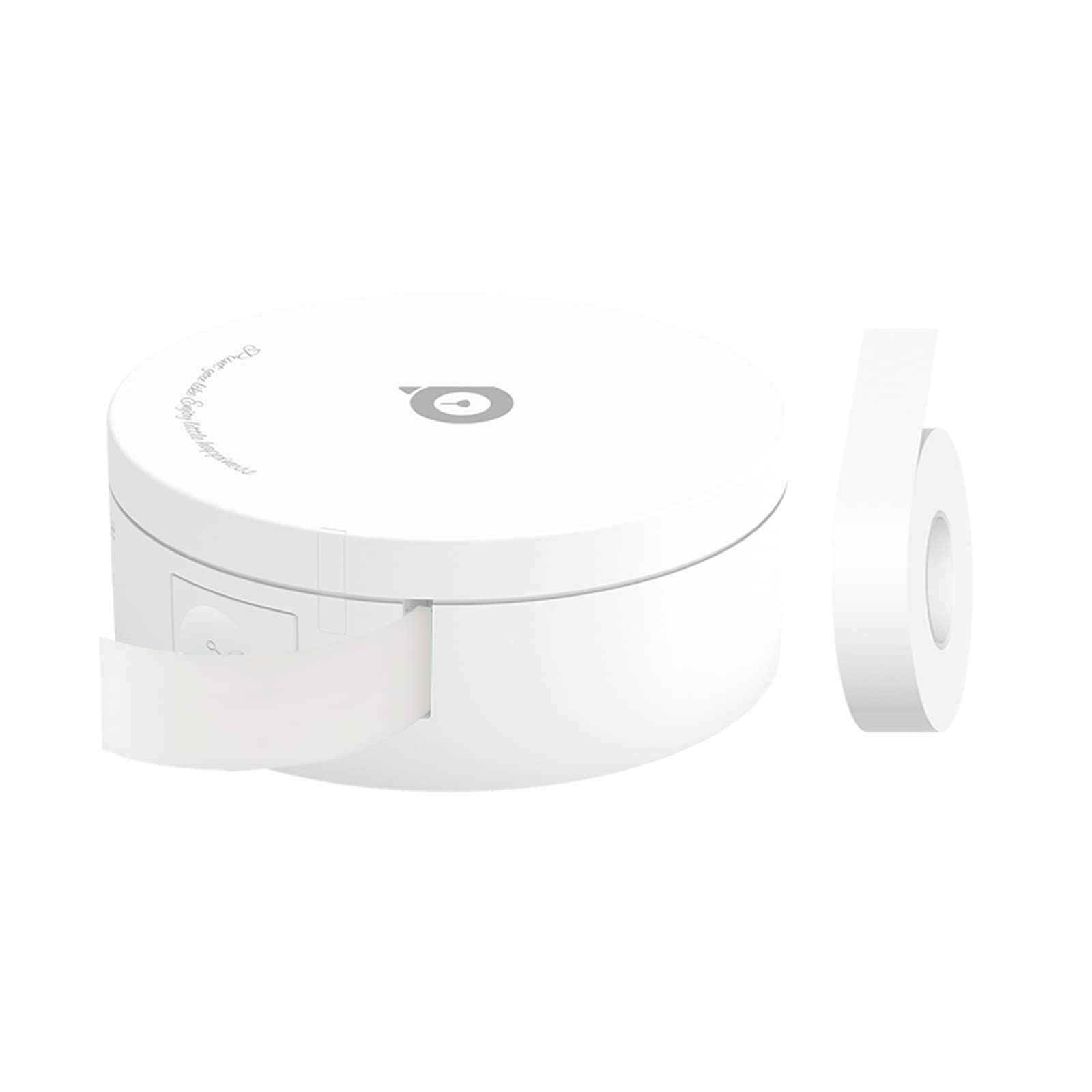 EXCLUZO Lythan Mini L1 Portable Label Maker - Wireless Bluetooth Thermal Printer for Stickers, Pocket-Size Inkless Labeling Machine (White) | Perfect for Home Organization, Office Filing & Small Business Packaging