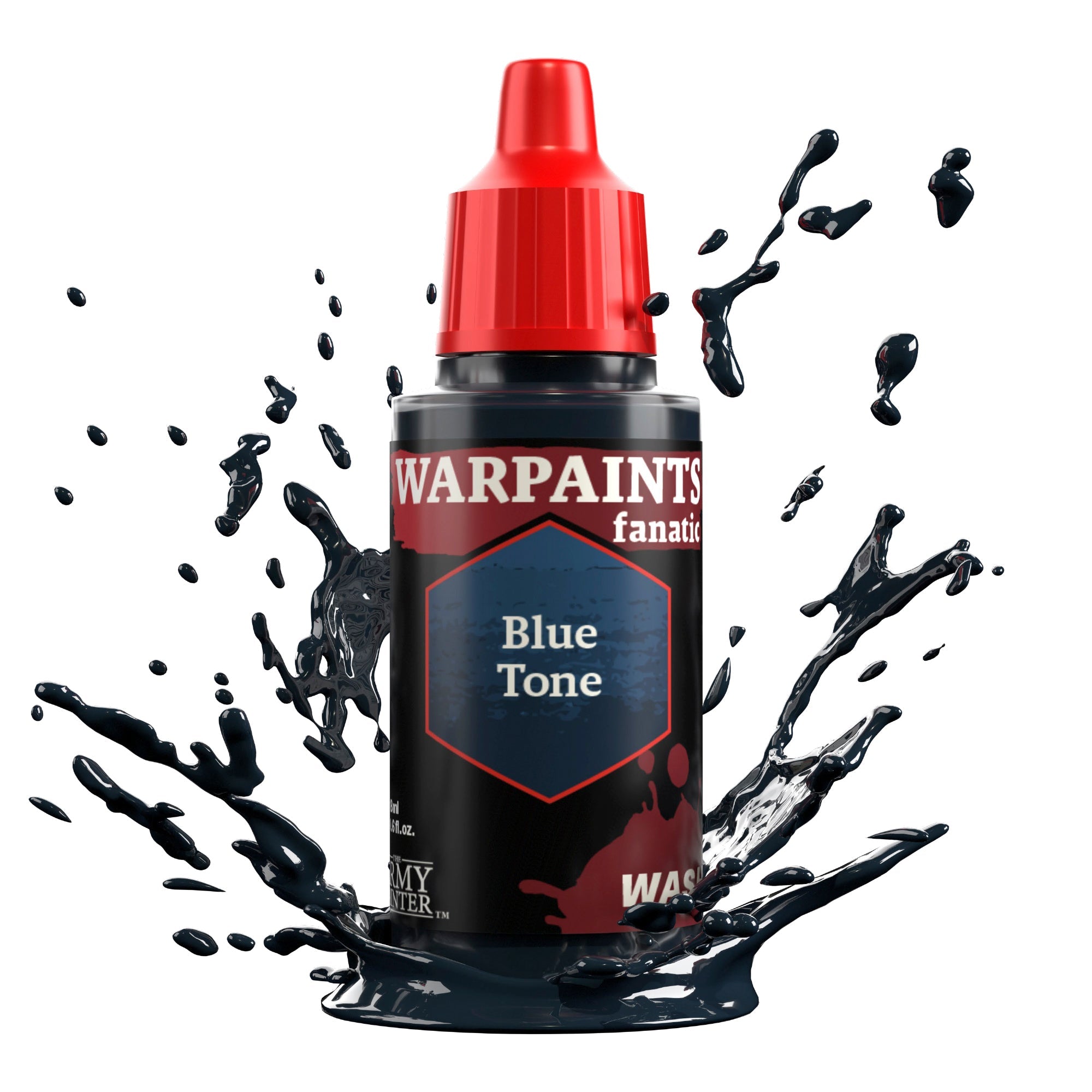 Warpaints Fanatic Wash: Blue Tone Water-Based Face Paint - Perfect for Halloween, Cosplay & Theatrical Makeup