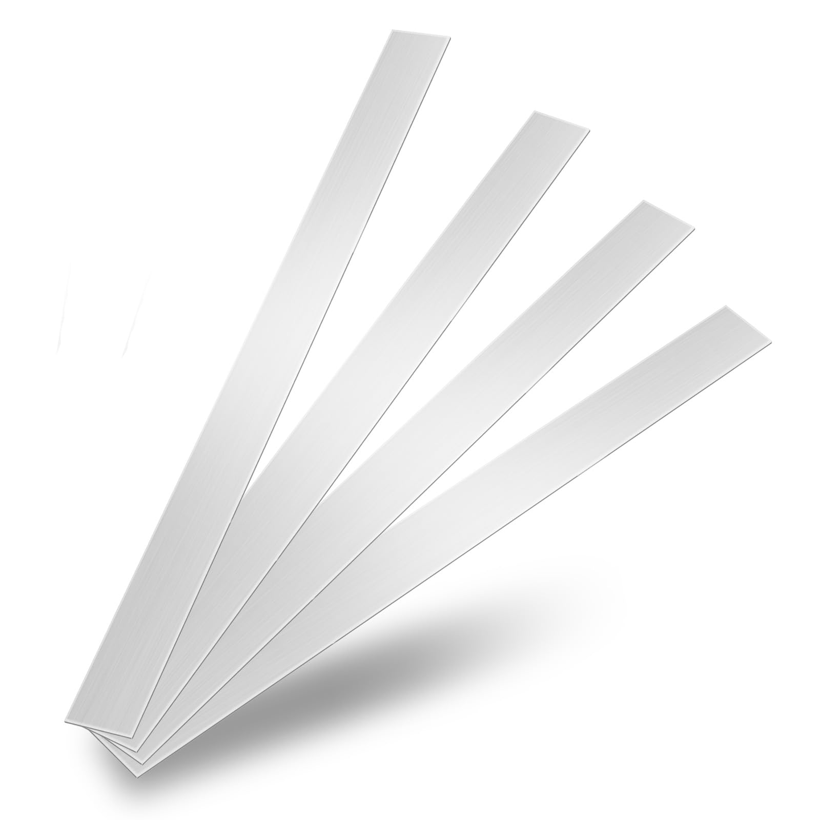 304 Brushed Stainless Steel Wall Oven Trim Kit - 4Pcs Self-Adhesive Metal Strips (30