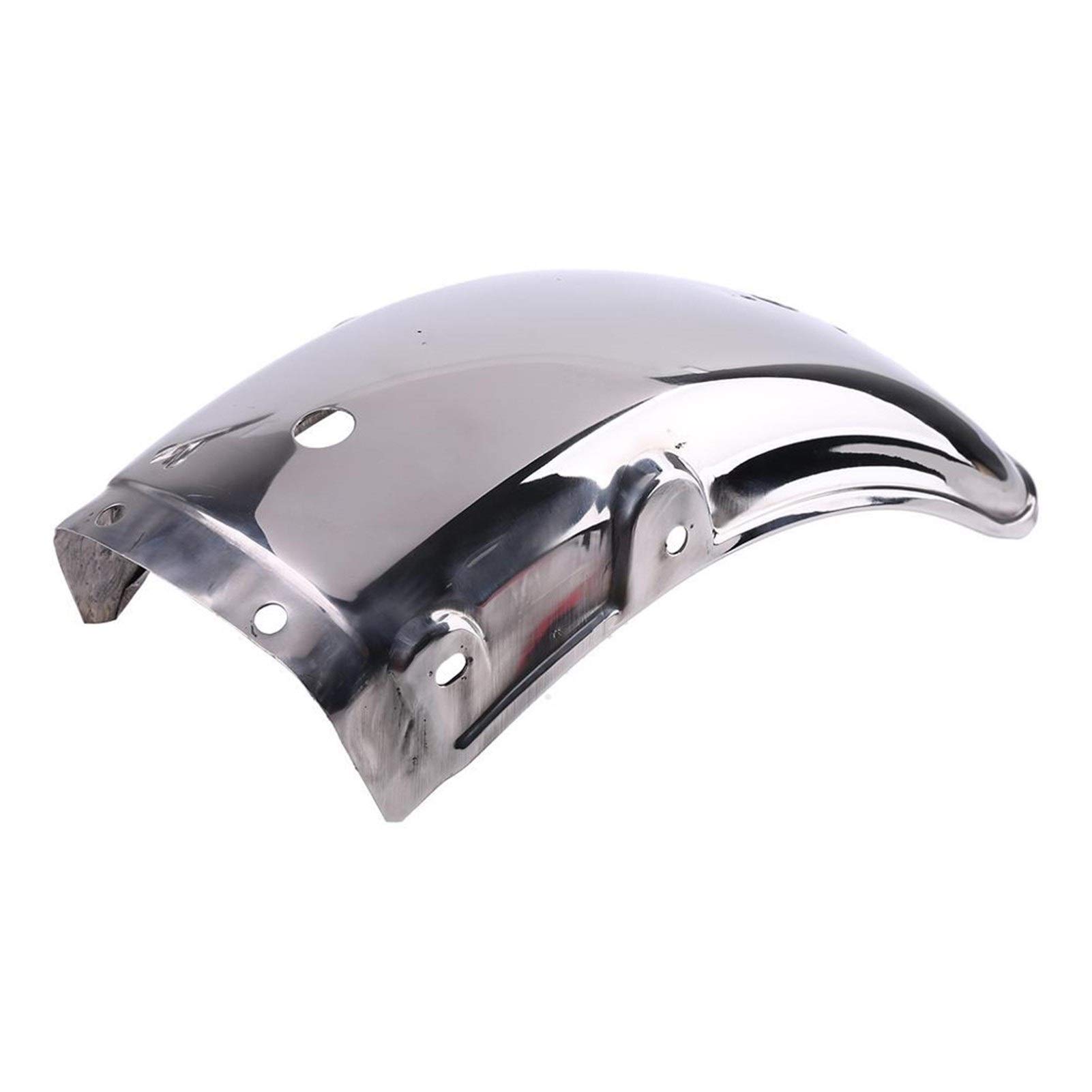 Stainless Steel Motorcycle Fender for Suzuki GN125/GN250 - Durable Mudguard Splash Protection