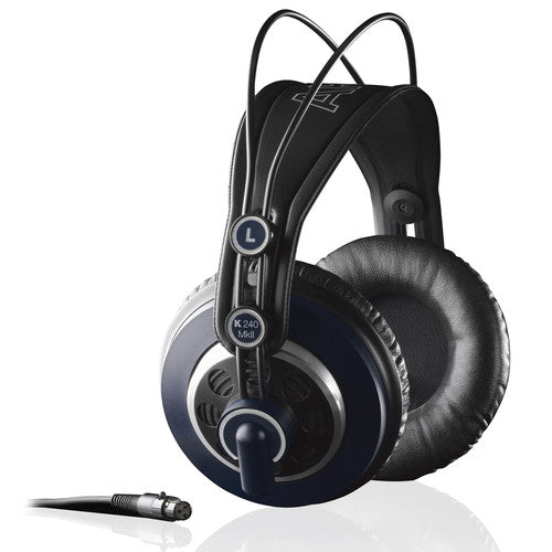 AKG K240 MKII Professional Semi-Open Studio Headphones - High-Fidelity Audio for Recording, Mixing & Music Listening - Perfect for Musicians, Producers & Audiophiles