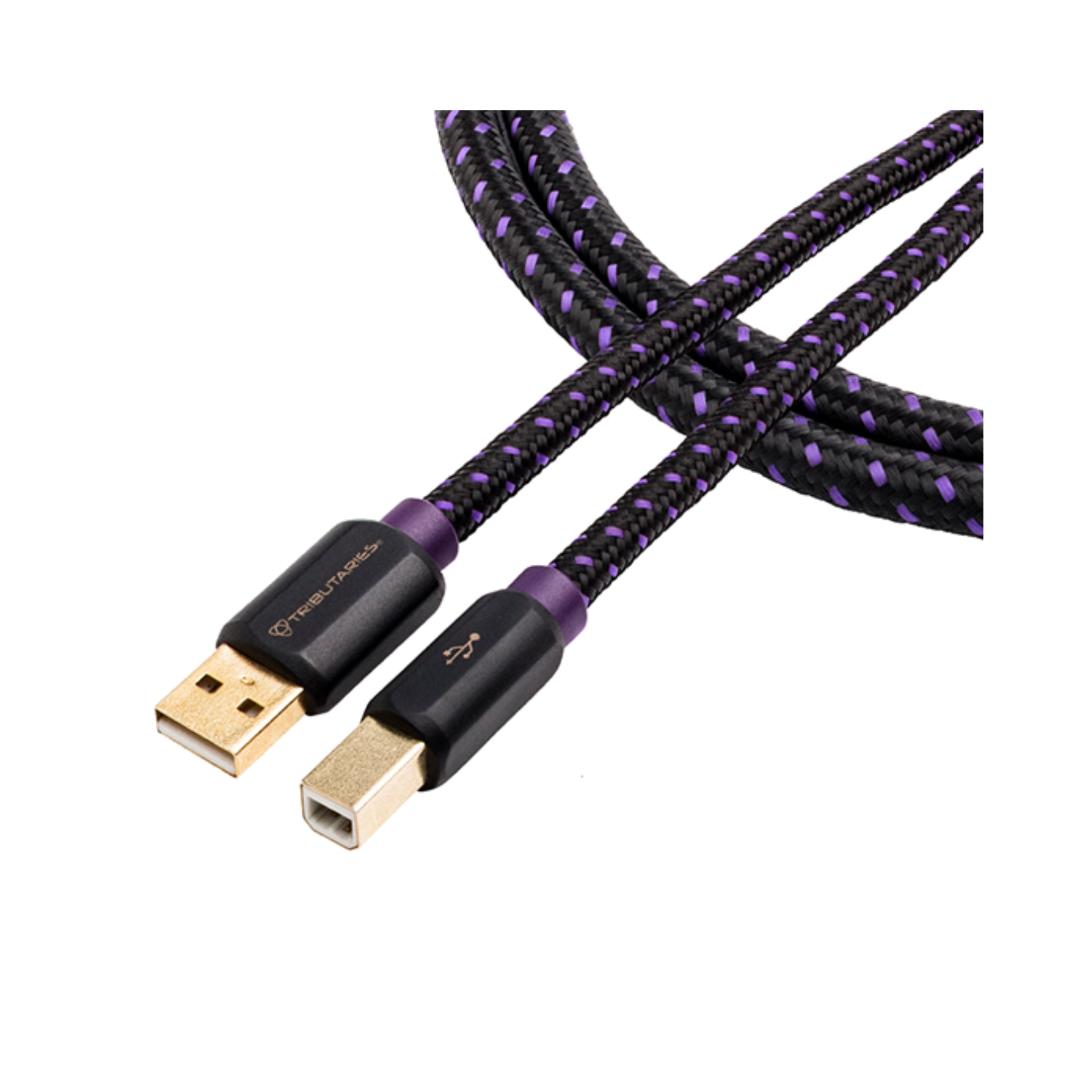 Tributaries Model 6SUSB High-Speed USB 2.0 Cable (6ft) for Fast Charging & Data Transfer - Perfect for Smartphones, Tablets, Gaming Consoles & Home Office Setup