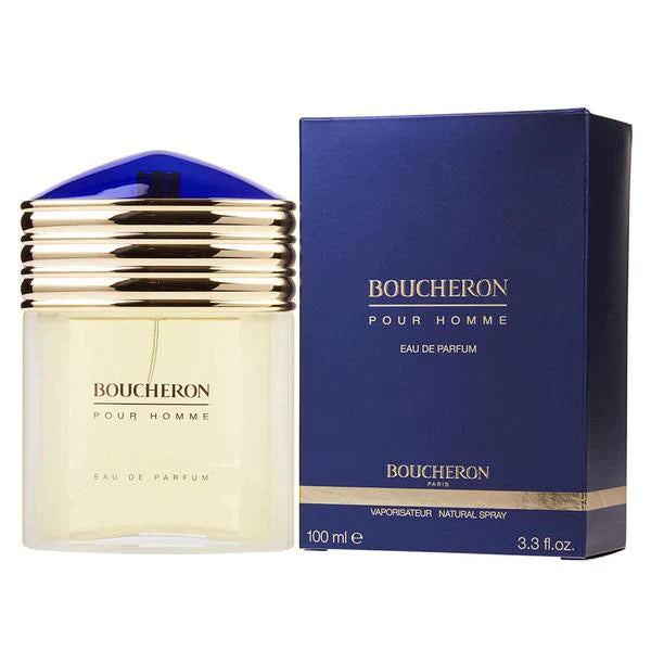 Boucheron Pour Homme Eau De Parfum 100ml for Men - Luxury Cologne Spray | Perfect for Date Night, Office & Special Occasions
