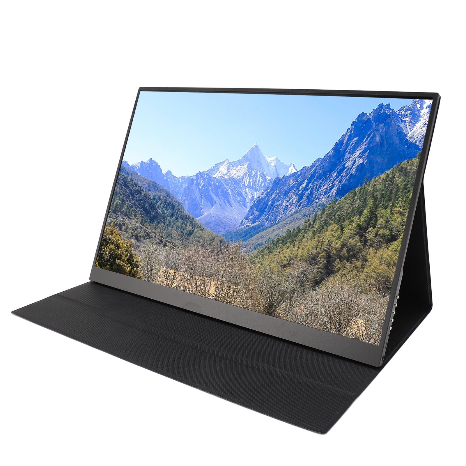 18 Inch Portable Monitor FHD 2.5K IPS Screen with Eye Care - High Color Accuracy External Gaming Display for Mobile Office, Business Meetings & Travel (Ideal for Remote Work, Presentations & Entertainment)