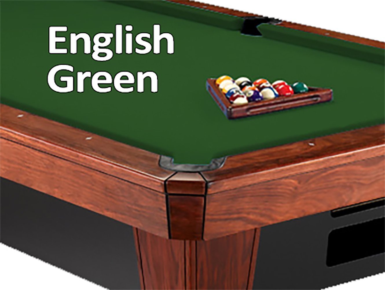Premium Simonis 860 English Green Pool Table Felt - 7' Professional Billiard Cloth for Tournament & Home Game Rooms | Durable Felt Fabric for Pool Tables, Snooker & Recreation Centers