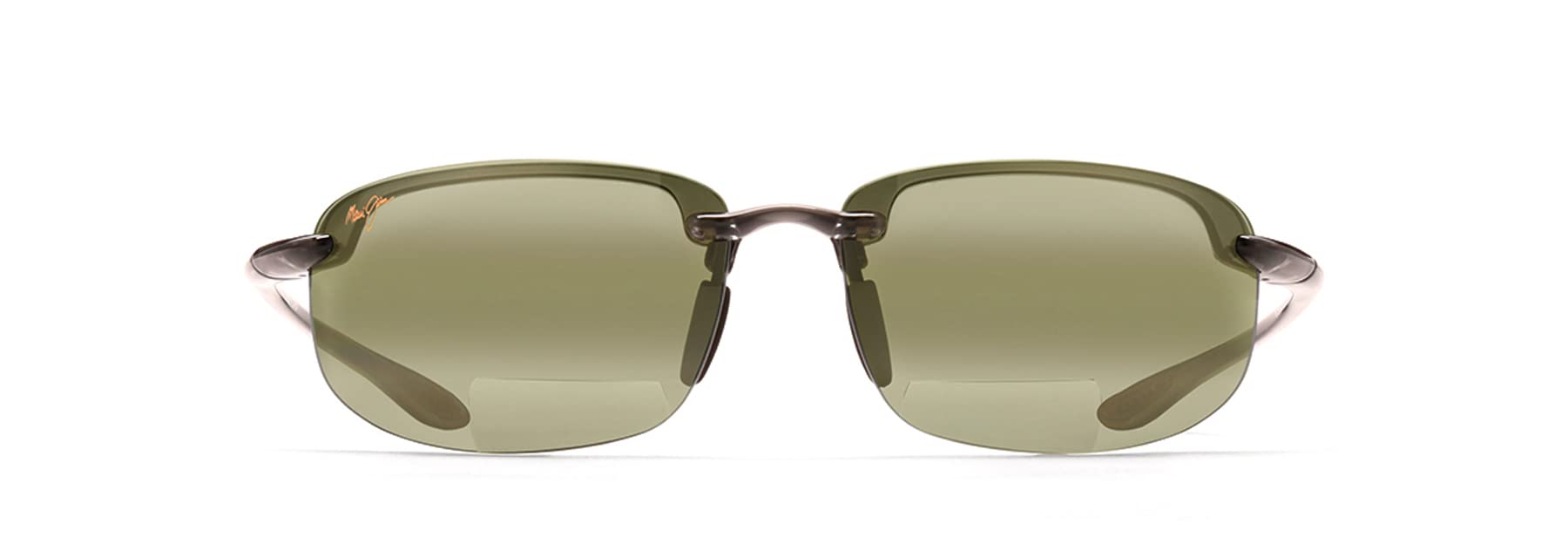 Maui Jim Hookipa Polarized Rimless Reading Sunglasses for Men & Women - Universal Fit for Outdoor, Driving, and Beach Activities