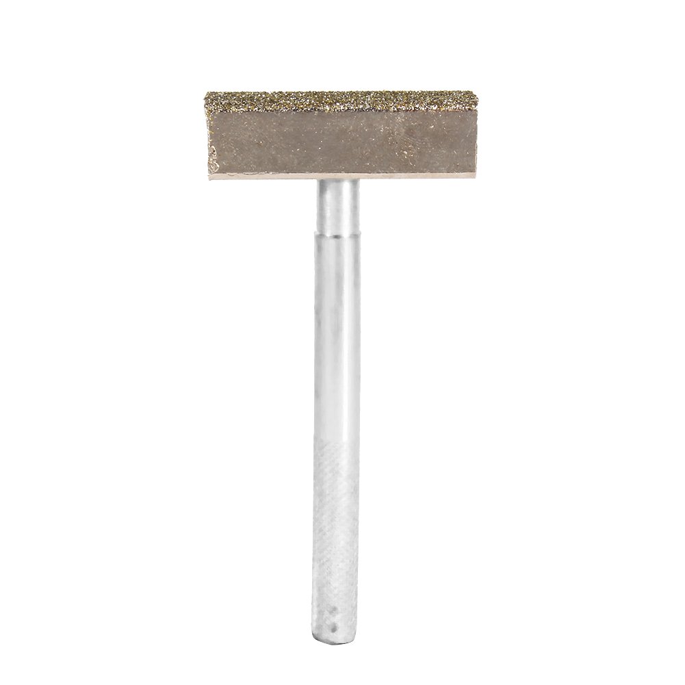 Diamond T-Shaped Grinding Wheel Dresser - Electroplated Bench Grinder Dressing Tool for Metalworking, Sharpening & Stone Correction | Perfect for Workshop, DIY Projects & Professional Use