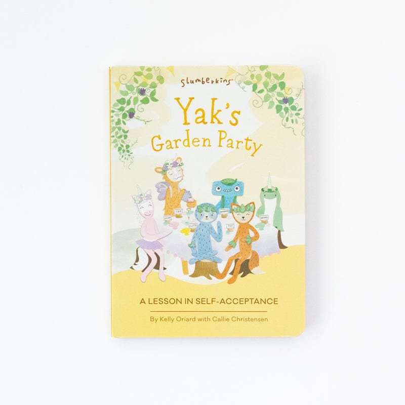 Yak's Garden Party Board Book - Interactive Toddler Learning Book for Kids | Perfect for Storytime, Early Education & Birthday Gifts
