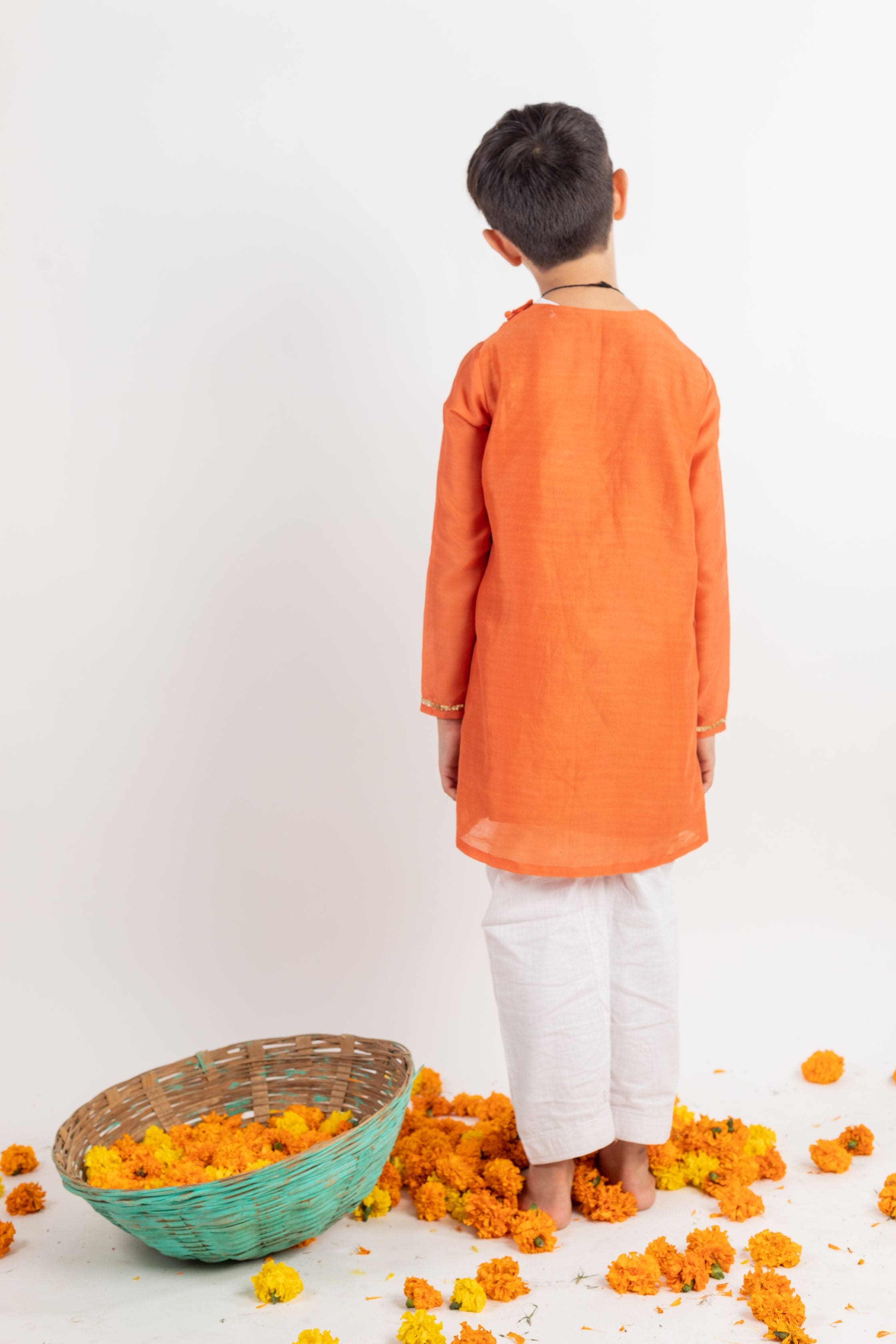 Pre Order: Full Sleeves Rust Embroidered Kurta Set for Women | Traditional Indian Ethnic Wear | Perfect for Weddings, Festivals & Special Occasions