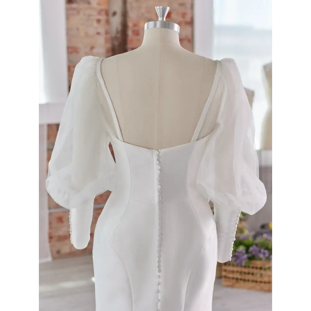 Rebecca Ingram Pippa Detachable Wedding Dress Sleeves – Elegant Bridal Accessory for Church, Garden & Outdoor Ceremonies