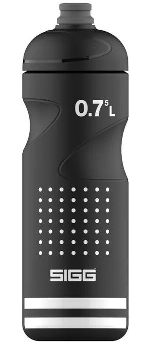 SIGG Pulsar SPORT 0.75L Water Bottle - BPA Free, Leak Proof, Lightweight & Durable for Hiking, Gym & Outdoor Activities | Black