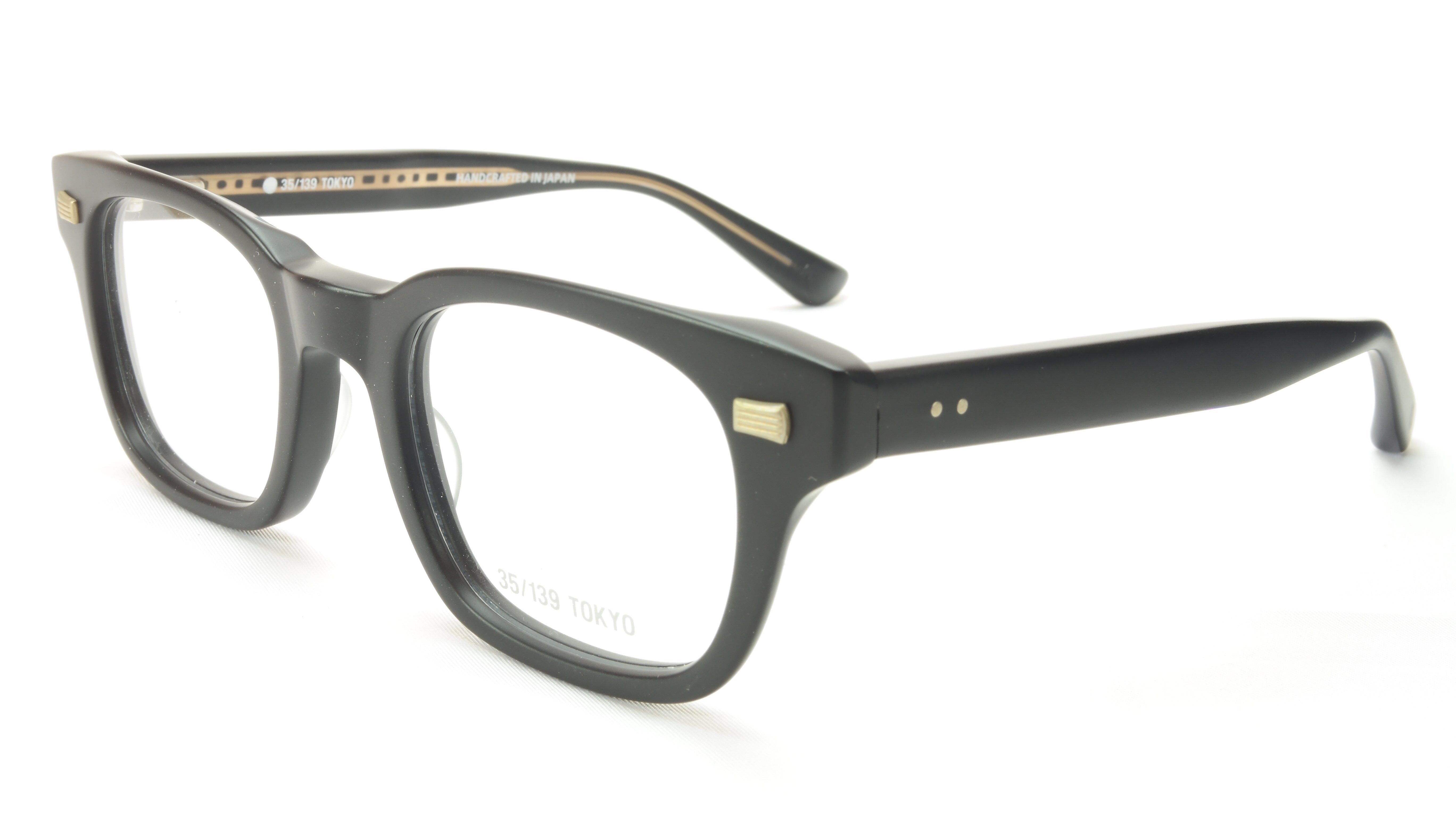 Tokyo KUROM 111 0010 Eyeglasses Frame - Matte Black (48-23-145) | Japanese Crafted Eyewear for Men & Women | Perfect for Office, Reading & Fashion Accessories