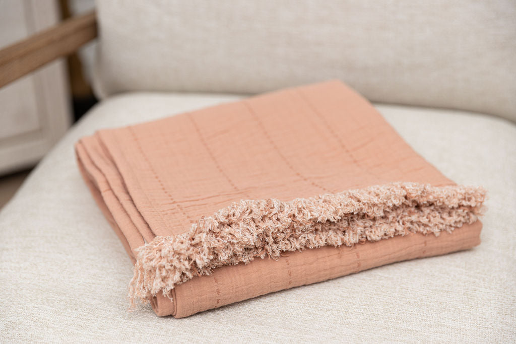 Luxury Mollie Throw Blanket - Soft & Cozy Knit Blanket for Couch, Bed, or Travel - Perfect for Gifts, Home Decor, and Relaxation