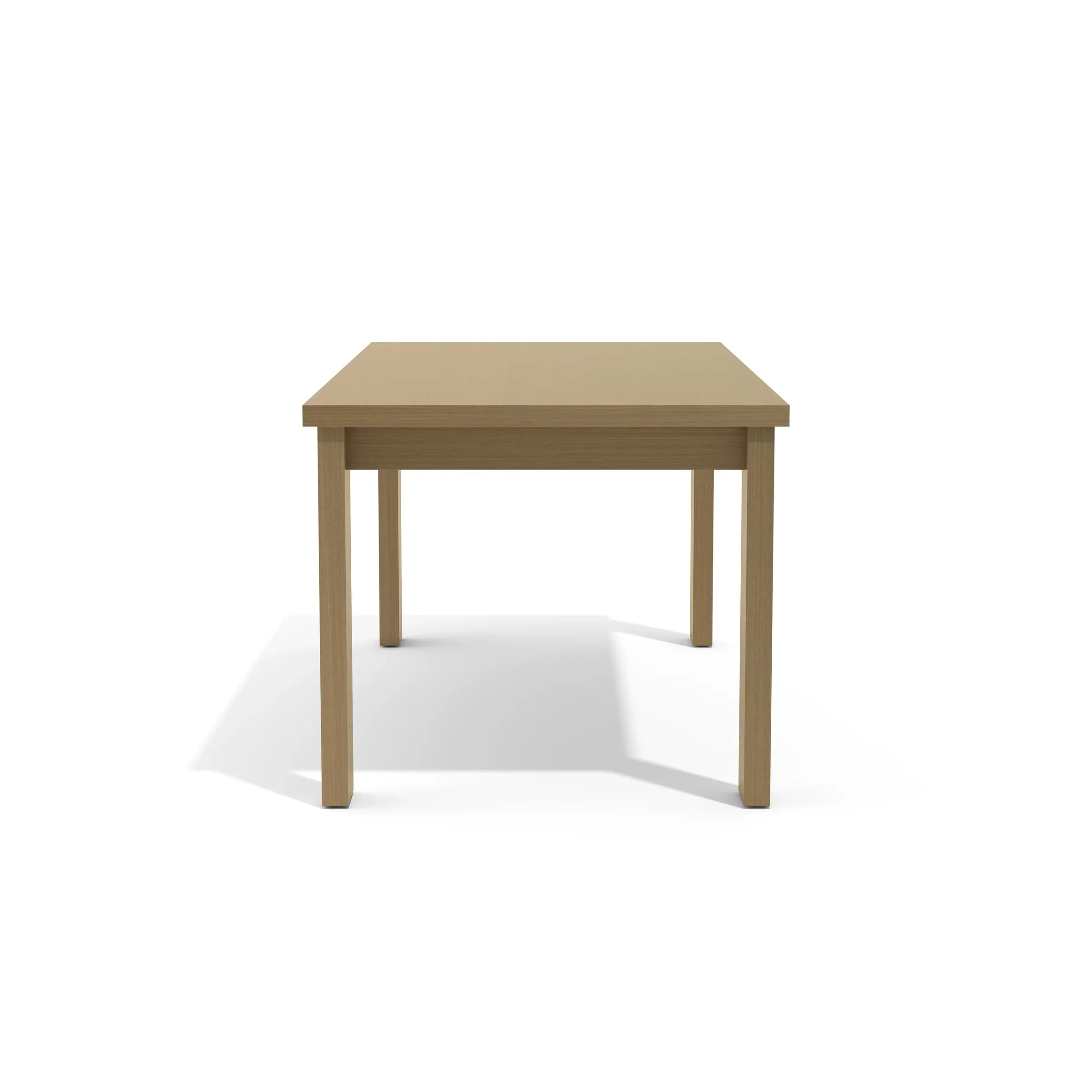 Anderson Teak Brentford Light Brown Dining Table - Solid Teak Wood Outdoor Patio Furniture for Garden, Deck, Poolside & Backyard Dining