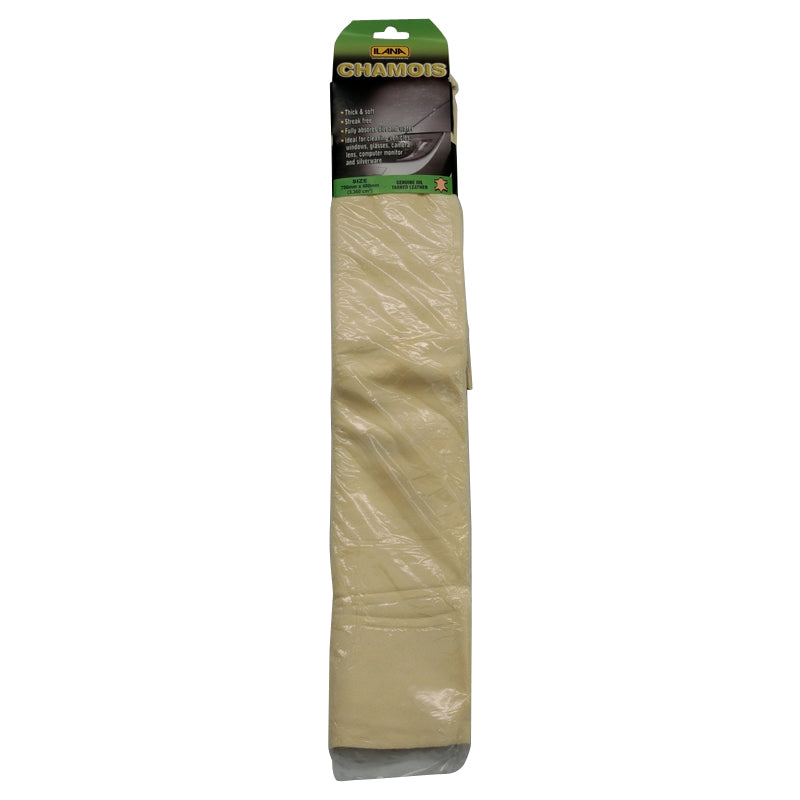 Premium Chamois Deer Skin Leather - Large 700 x 480mm (27.5