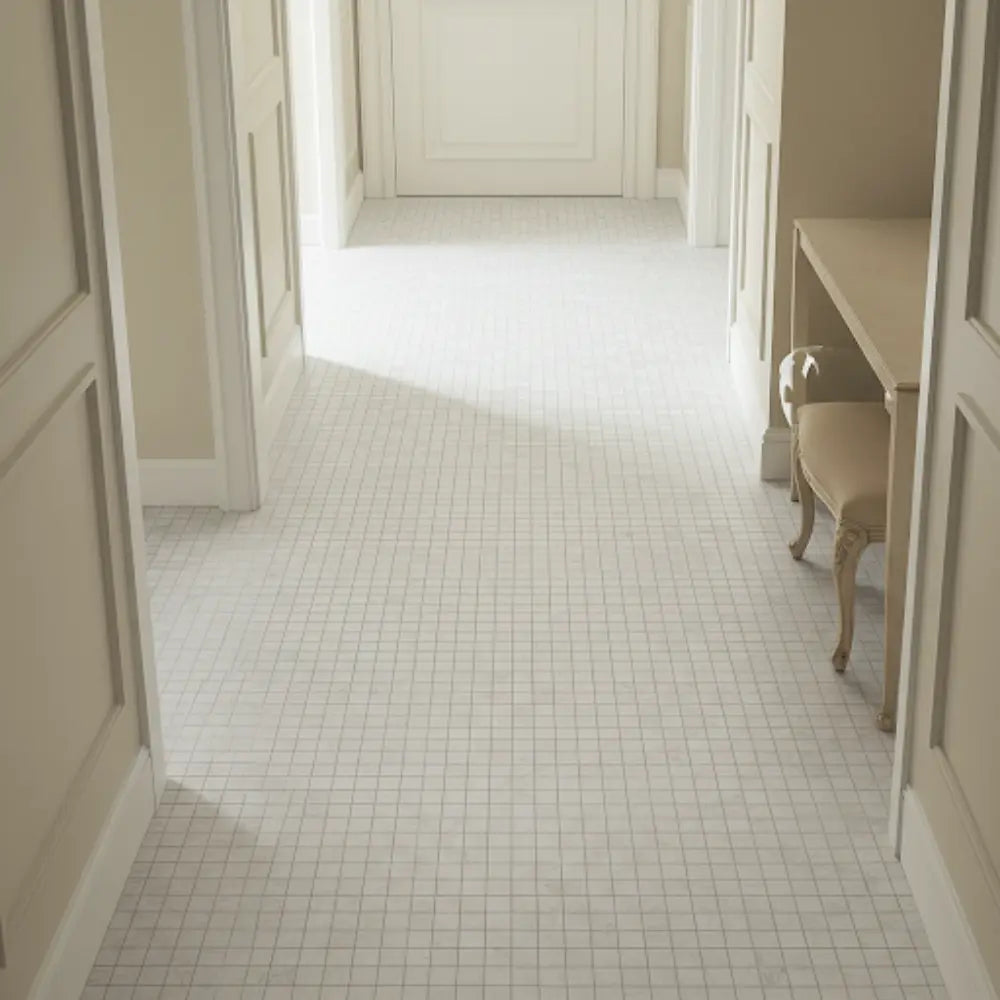 Premium White Matte Porcelain Mosaic Tile 1