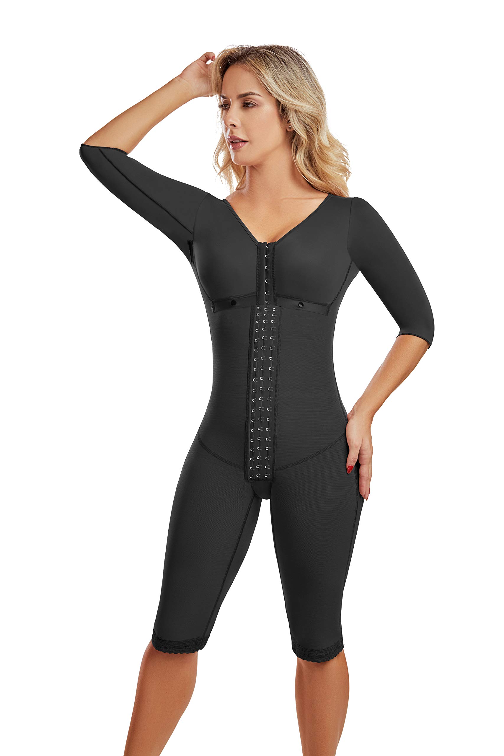 Faja Mia 0710 Colombian Post-Surgery Compression Garment - Full Body Shaper for Waist Training & Tummy Control - Perfect for Postpartum Recovery & Body Contouring