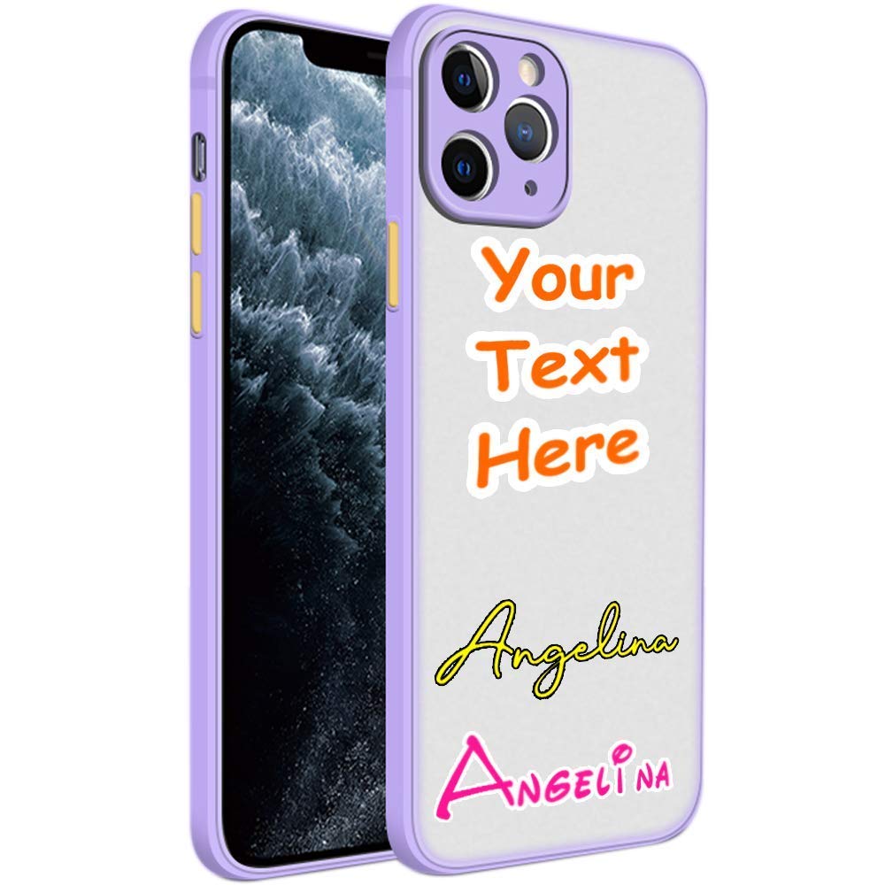 Custom iPhone Case - Personalized Phone Cover for iPhone 15/14/13/12/11 Pro Max XR XS - Durable Slim Protective Case with Shock Absorption - Perfect for Daily Use, Travel & Gifting