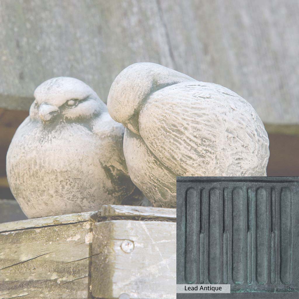 Campania International Duet Birds - Handcrafted Garden Statues for Outdoor Decor, Perfect for Patio, Yard, and Lawn Ornament | Bird Figurines for Home & Garden Decoration