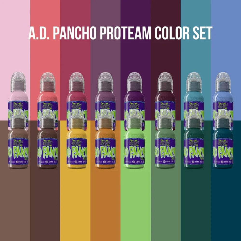 A.D. Pancho Proteam Colorset - Premium Quality Color Set for Professional Artists | Perfect for Painting, Drawing & Creative Projects