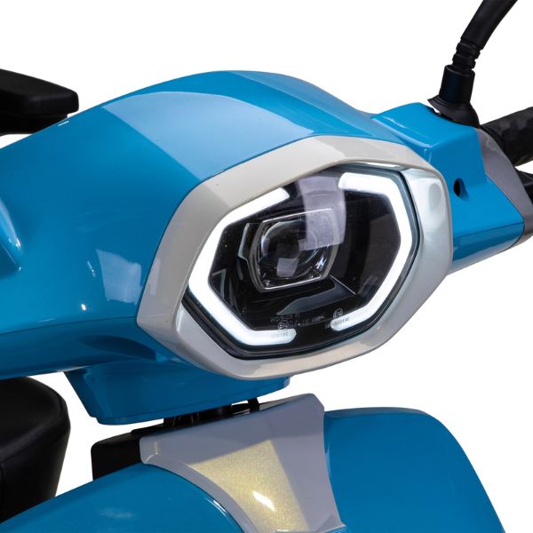 Premium Heavy Duty 3-Wheel Mobility Scooter for Adults - Lightweight & Foldable Electric Scooter with Long Battery Life - Ideal for Seniors, Travel, Shopping & Outdoor Activities