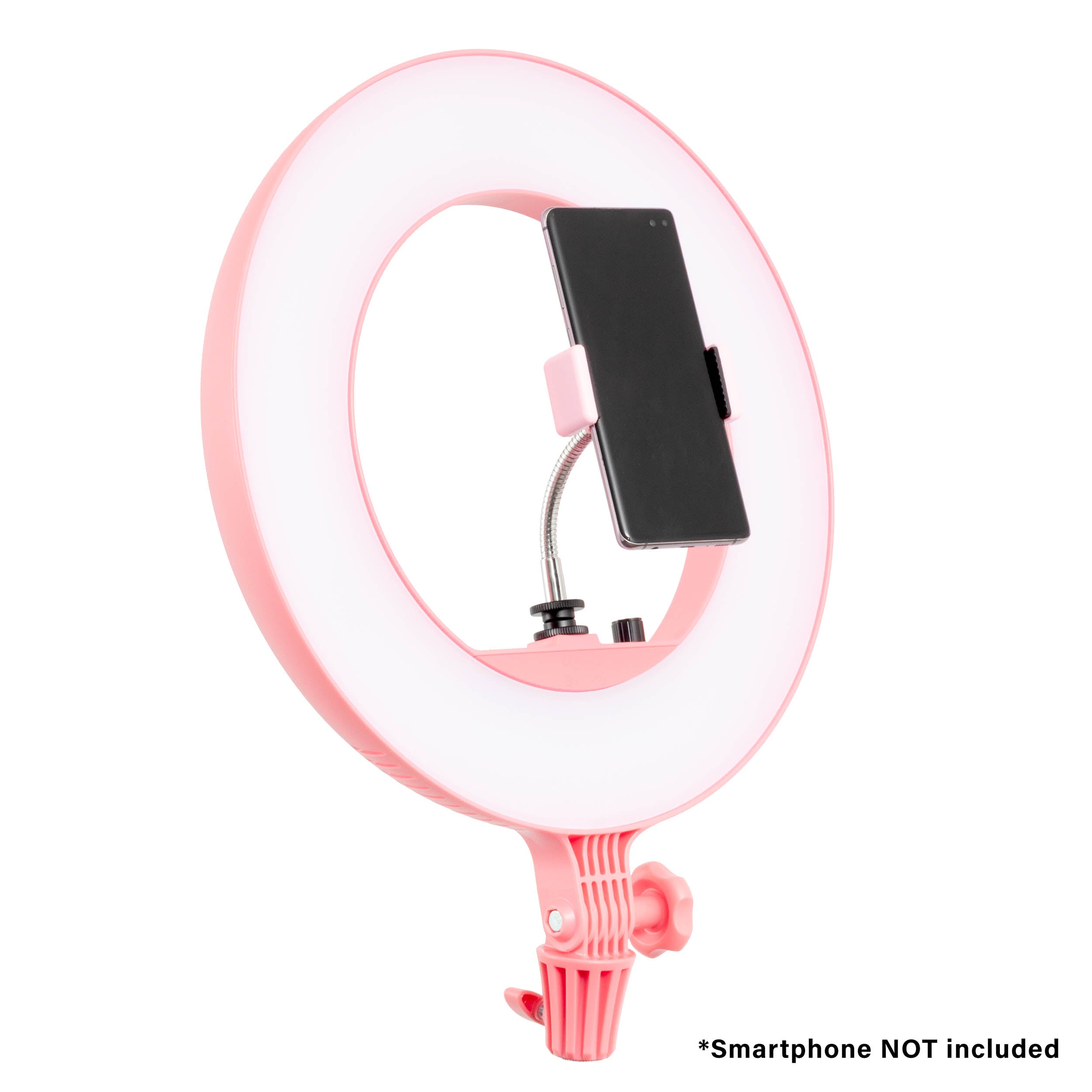Godox LR180 Bi-Color LED Ring Light (Pink) - Perfect for Portrait Photography, Makeup Tutorials & YouTube Videos