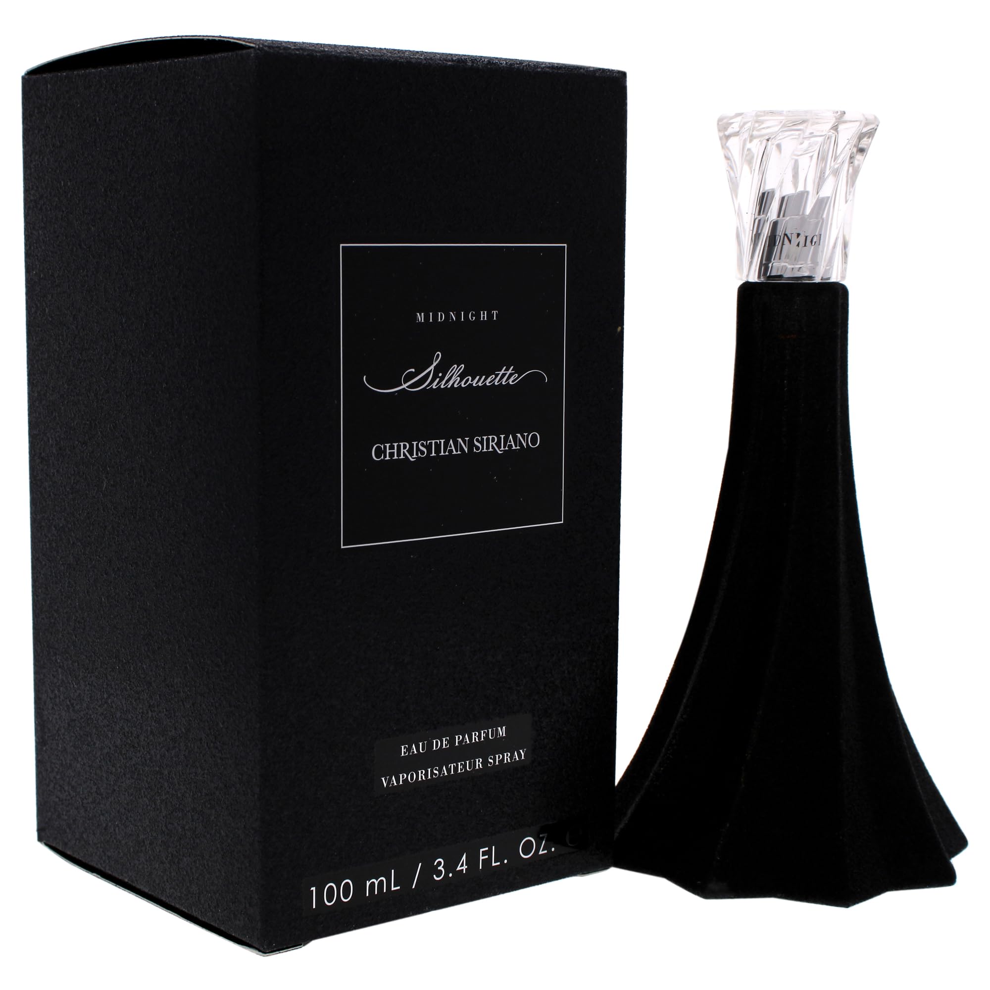 Christian Siriano Silhouette Midnight Perfume for Women - 3.4 oz Eau de Parfum Spray, Elegant Evening Fragrance for Date Night & Special Occasions