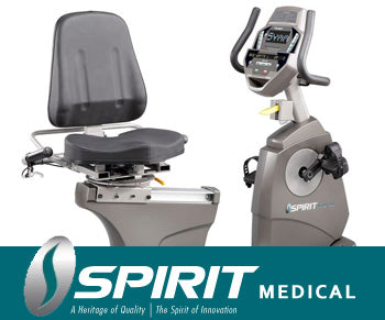 MR100 Recumbent Exercise Bike for Home Gym - Lower Body Workout Equipment with Adjustable Resistance | Ideal for Physical Therapy, Cardio Training & Senior Fitness