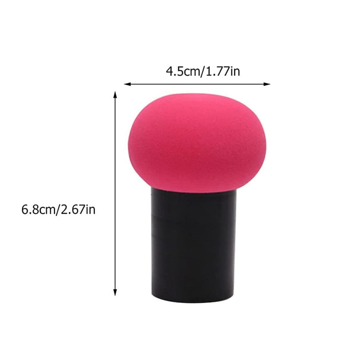 Mushroom Head Blender Soft Powder Puff for Makeup - 2 Pack Foundation Sponge for Flawless Liquid & Powder Application - Perfect for Beauty, Contouring and Everyday Makeup Routine