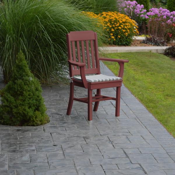 Stylish Traditional Dining Chairs with Arms - Solid Wood Upholstered Side Chairs for Formal Dining Room, Kitchen, and Home Decor