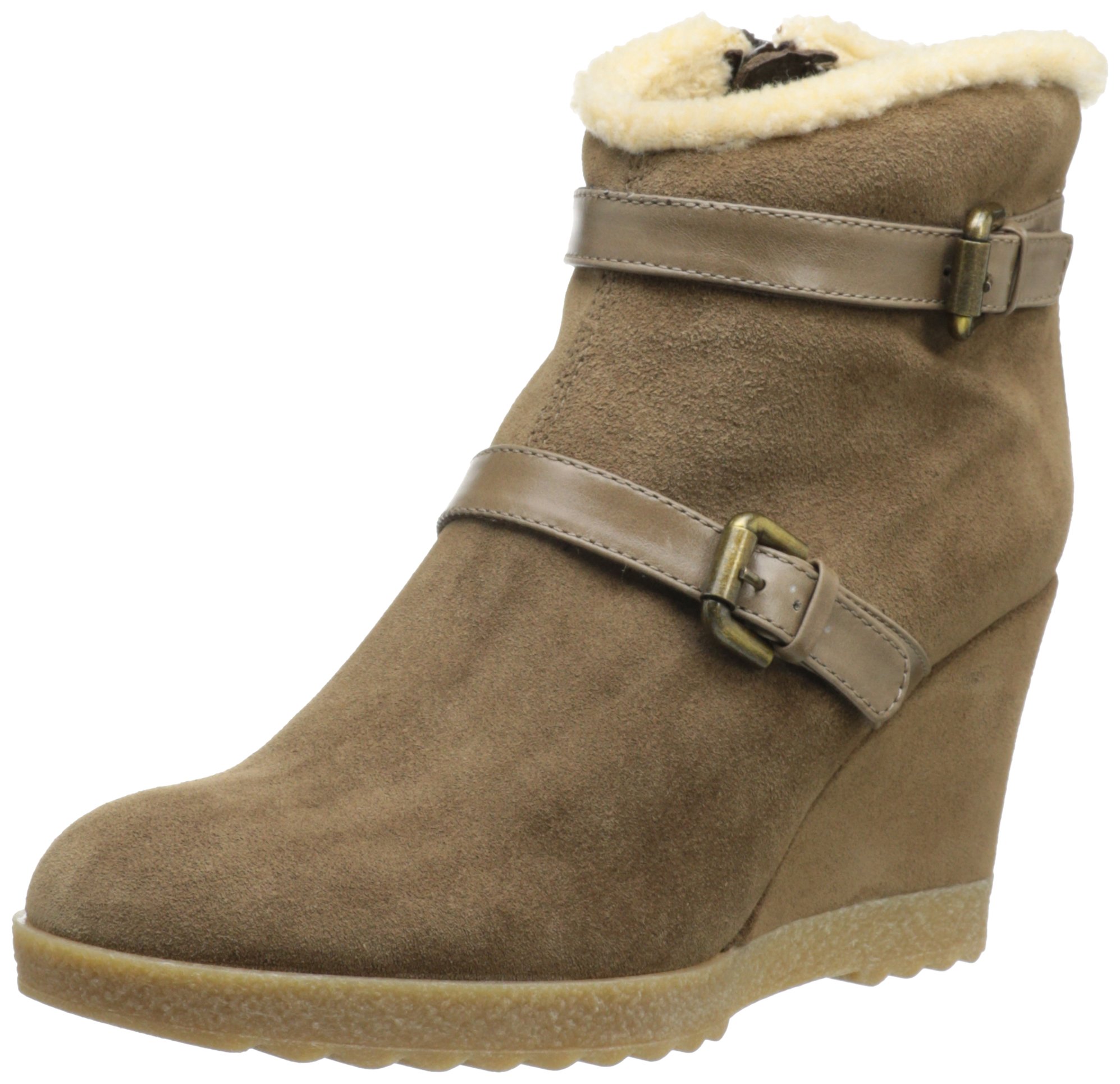 Aquatalia Women's Waterproof Suede Cooler Bootie - Comfortable Winter Ankle Boots for Snow, Rain & Cold Weather | Perfect for Outdoor Activities, Work Commute & Casual Wear