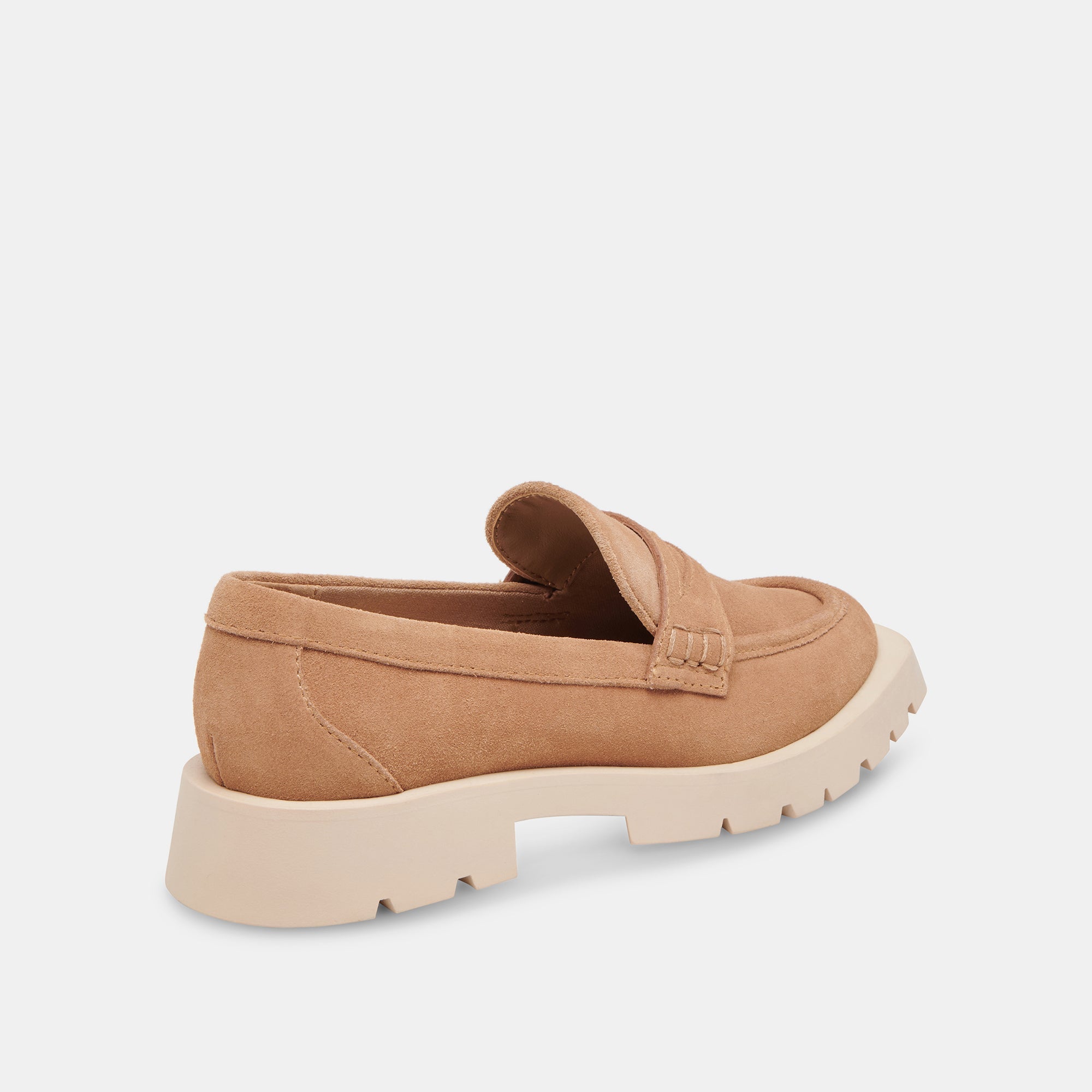 ELIAS FLATS TOFFEE SUEDE Women's Comfortable Loafers - Casual Slip-On Shoes for Work, Travel & Everyday Wear | re:vita Collection