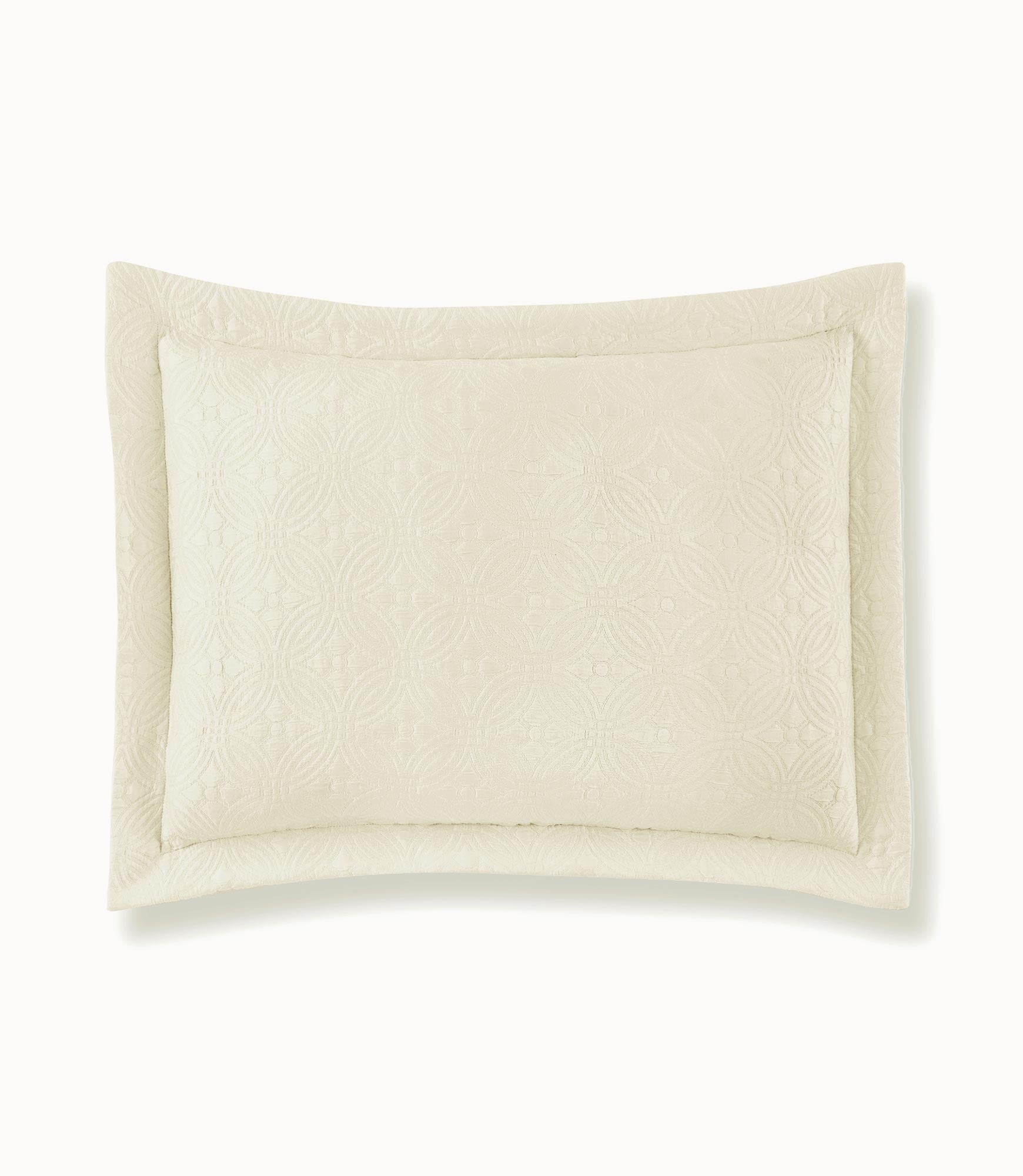 Lucia Matelassé Sham - Luxury Quilted Bed Pillow Sham for Elegant Bedroom Decor | Perfect for Master Bedroom, Guest Room & Hotel Styling