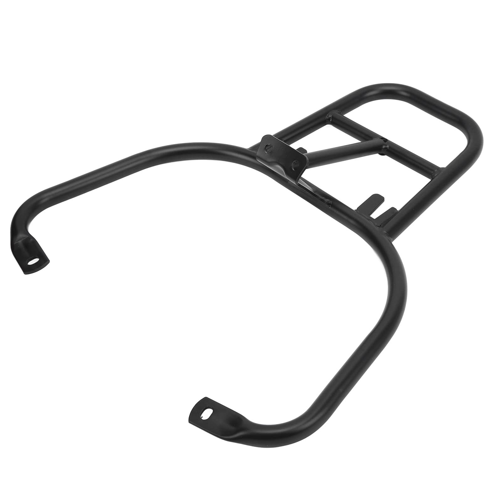 Ymiko Motorcycle Luggage Rack - Black Rear Carrier Top Case Support & Handrail for Vespa GTS 300 | Durable Replacement Part for Scooter Storage | Perfect for Commuting, Touring & Grocery Hauling
