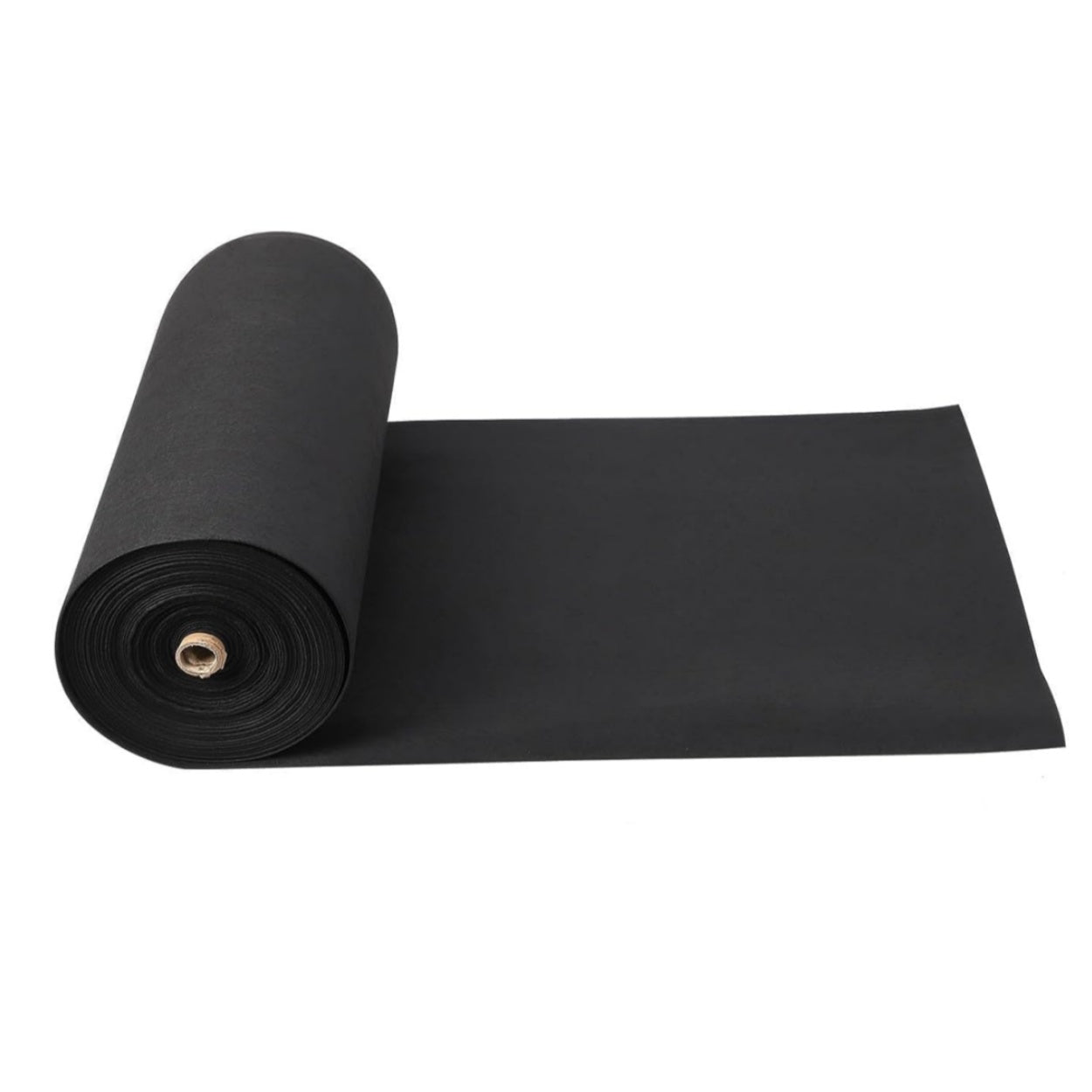 GARVEE 3'x300' Heavy Duty Non-Woven Geotextile Fabric - 6oz, 350N/440N Strength for Driveway Stabilization, Erosion Control & Landscaping | Water Permeable Weed Barrier for French Drain, Garden & Construction Projects | Durable Black Landscape Fabric