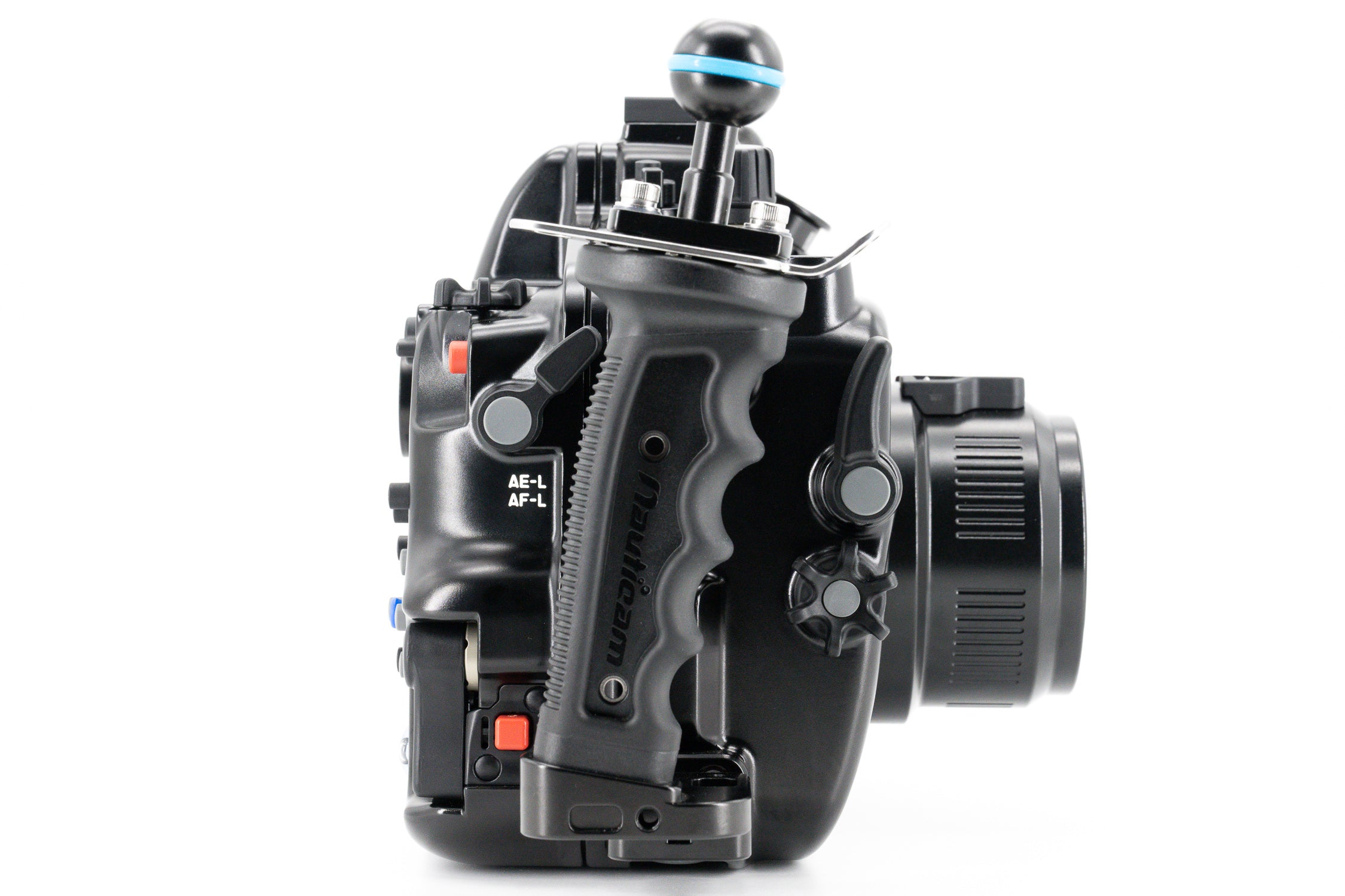 Waterproof Underwater Housing for Panasonic Lumix GH5/GH5S/GH5II Cameras - 60m Depth Rating with HDMI 2.0 Support - Perfect for Scuba Diving, Surf Photography & Marine Exploration