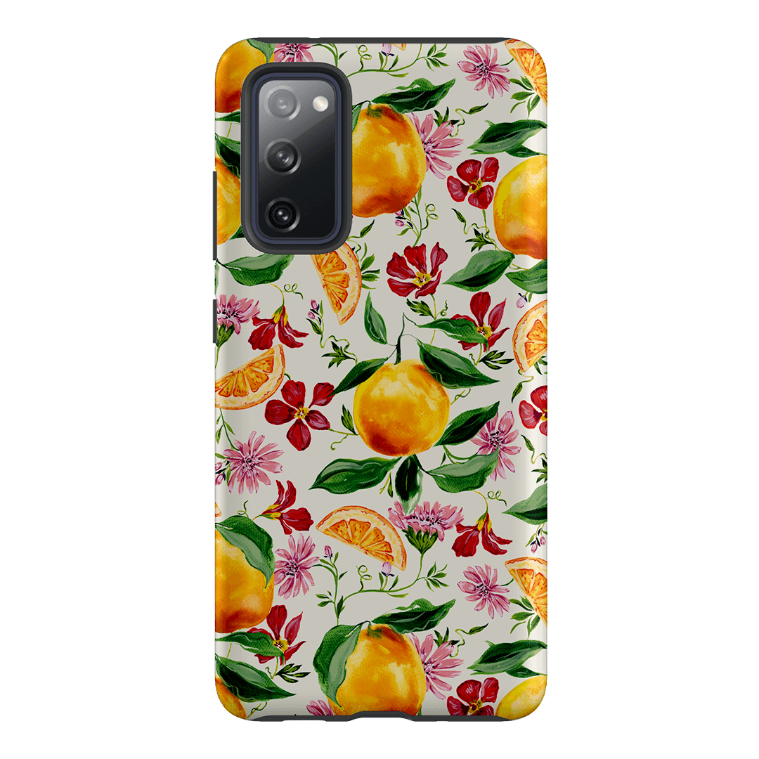 Sweet Orange Shockproof Phone Case for iPhone 15/14/13 - Durable Anti-Slip Protection with Premium TPU Material | Perfect for Outdoor Activities, Gym Workouts & Daily Use