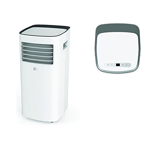 PerfectAire 350 sq. ft. 2 Speed 9000 BTU Portable Air Conditioner with Remote Control - Cool Your Bedroom, Office or Small Space Efficiently