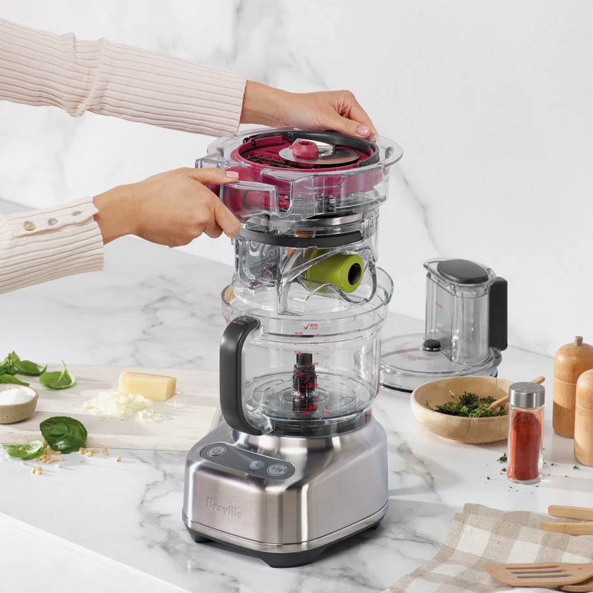 Breville Paradice 9-Cup Food Processor – Powerful Kitchen Appliance for Chopping, Slicing & Shredding – Perfect for Meal Prep, Baking & Healthy Cooking