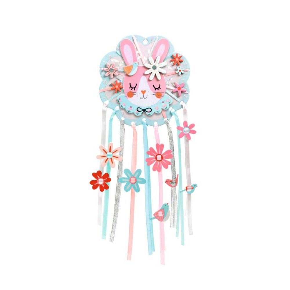 DIY Dreamer Bunny Dreamcatcher Craft Kit for Kids Ages 4+ | Creative Arts & Crafts Activity | Perfect for Bedroom Decor, Birthday Gifts & Preschool Projects